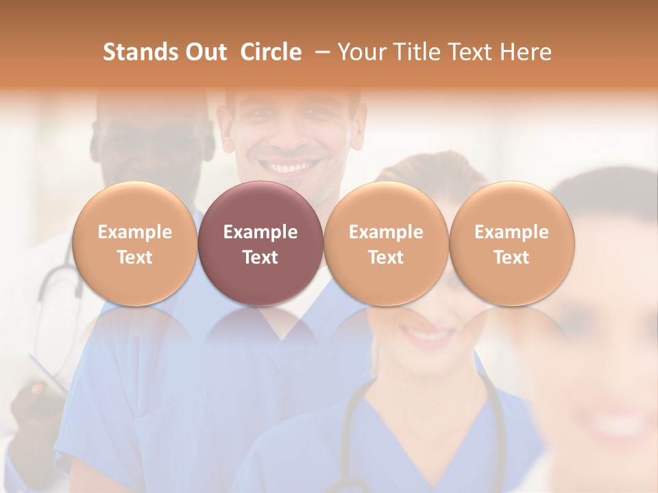 Smart Happy Workers PowerPoint Template