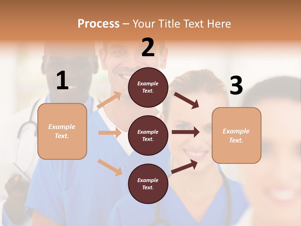 Smart Happy Workers PowerPoint Template