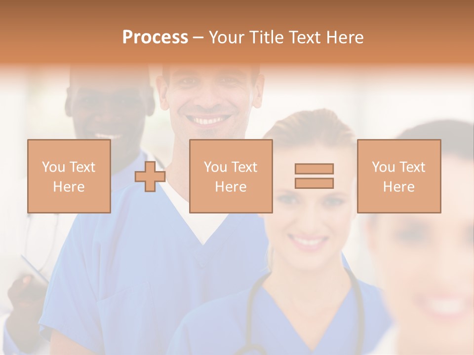 Smart Happy Workers PowerPoint Template