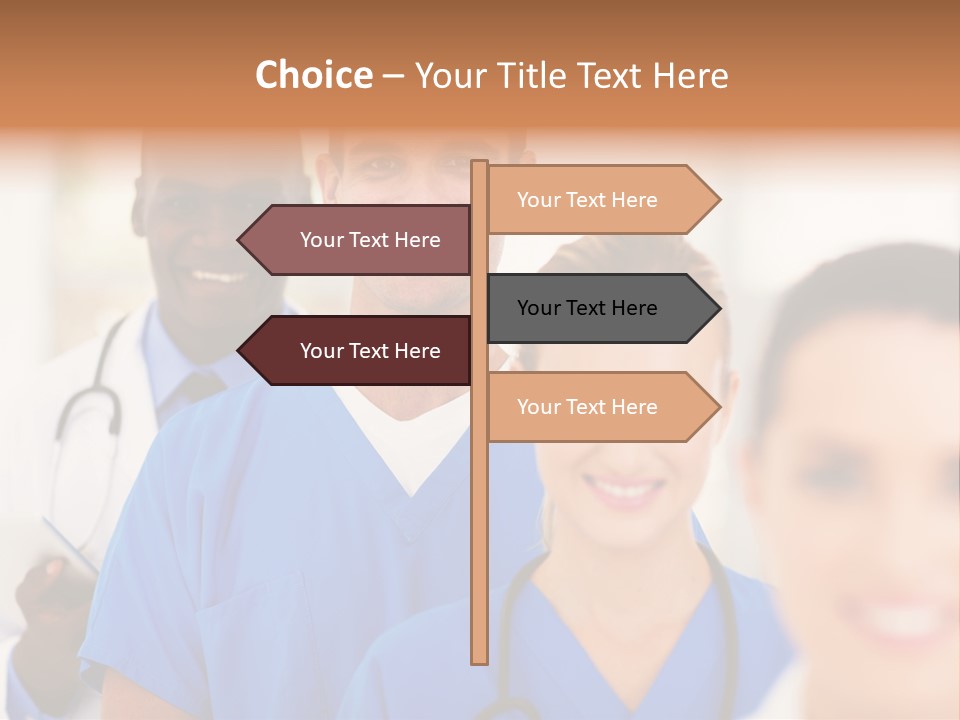 Smart Happy Workers PowerPoint Template