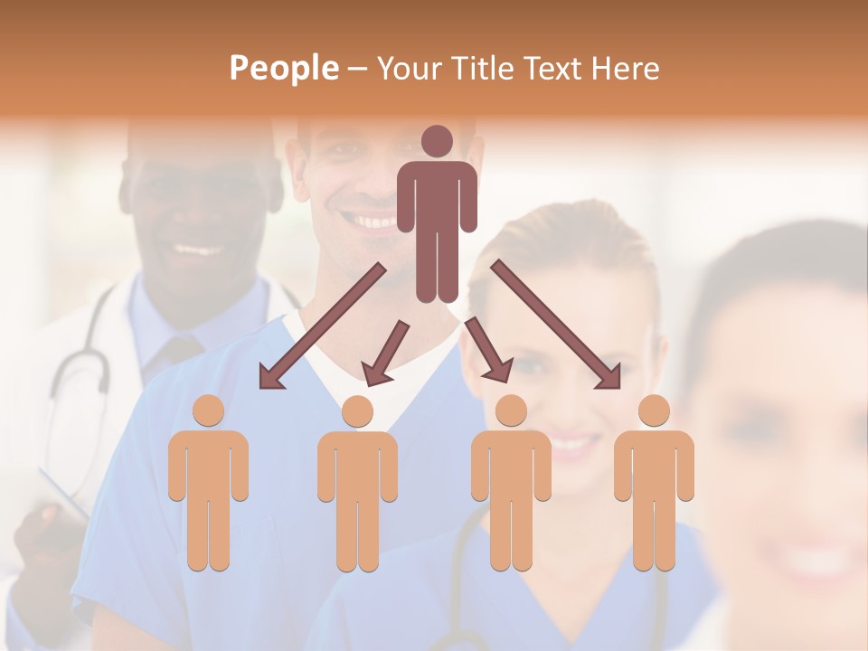 Smart Happy Workers PowerPoint Template