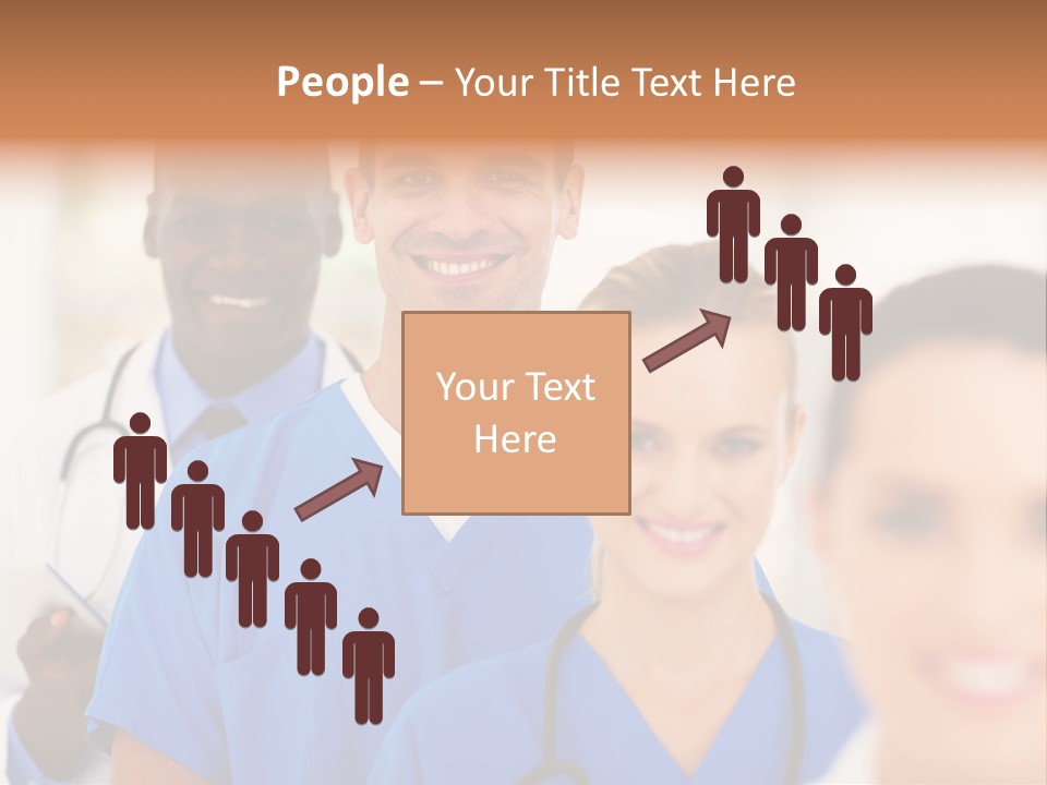 Smart Happy Workers PowerPoint Template