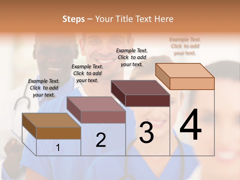 Smart Happy Workers PowerPoint Template