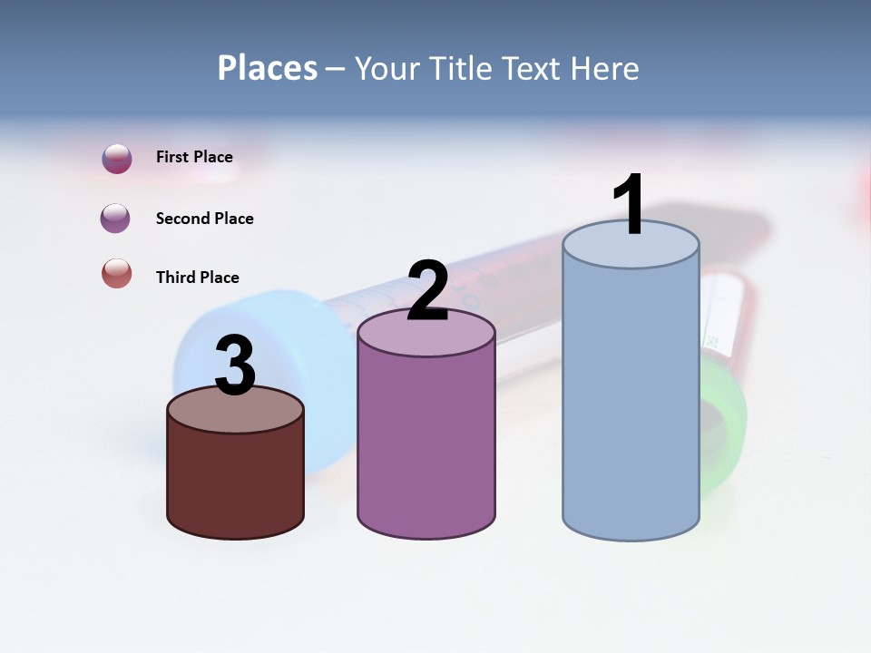 A Medical Powerpoint Presentation Is Displayed On A Table PowerPoint Template