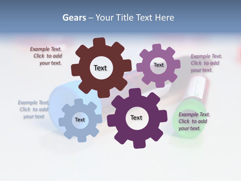 A Medical Powerpoint Presentation Is Displayed On A Table PowerPoint Template