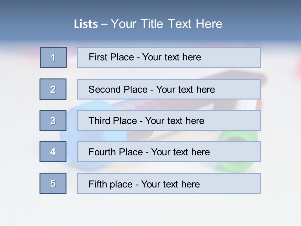 A Medical Powerpoint Presentation Is Displayed On A Table PowerPoint Template
