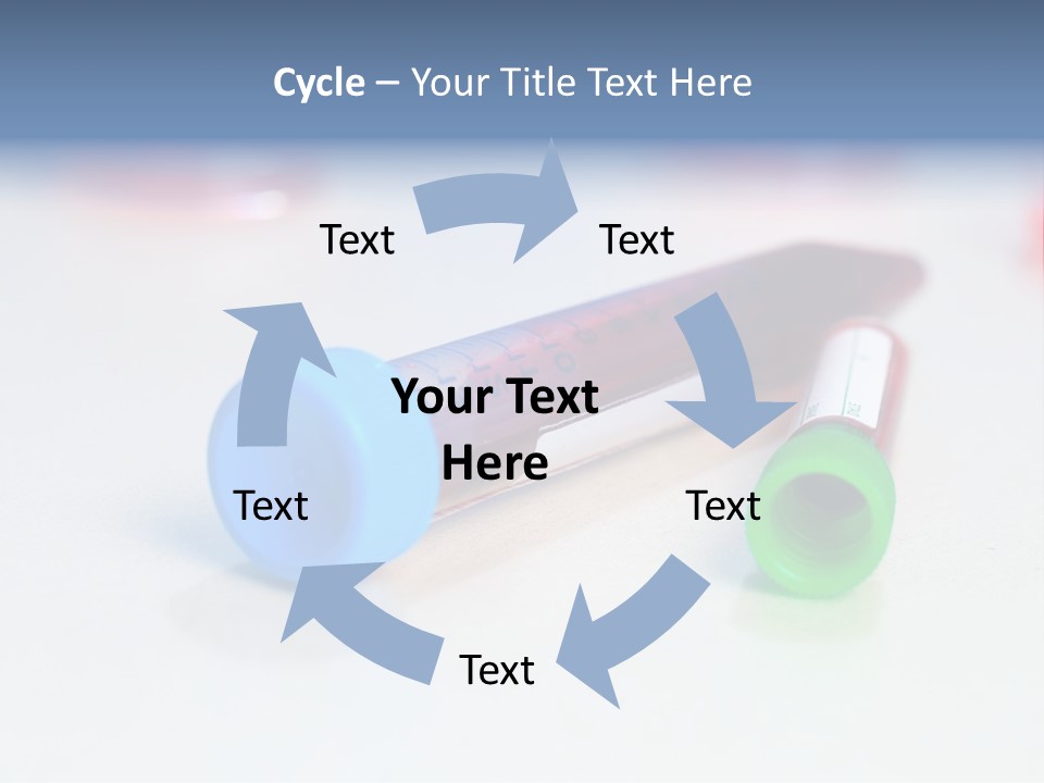 A Medical Powerpoint Presentation Is Displayed On A Table PowerPoint Template