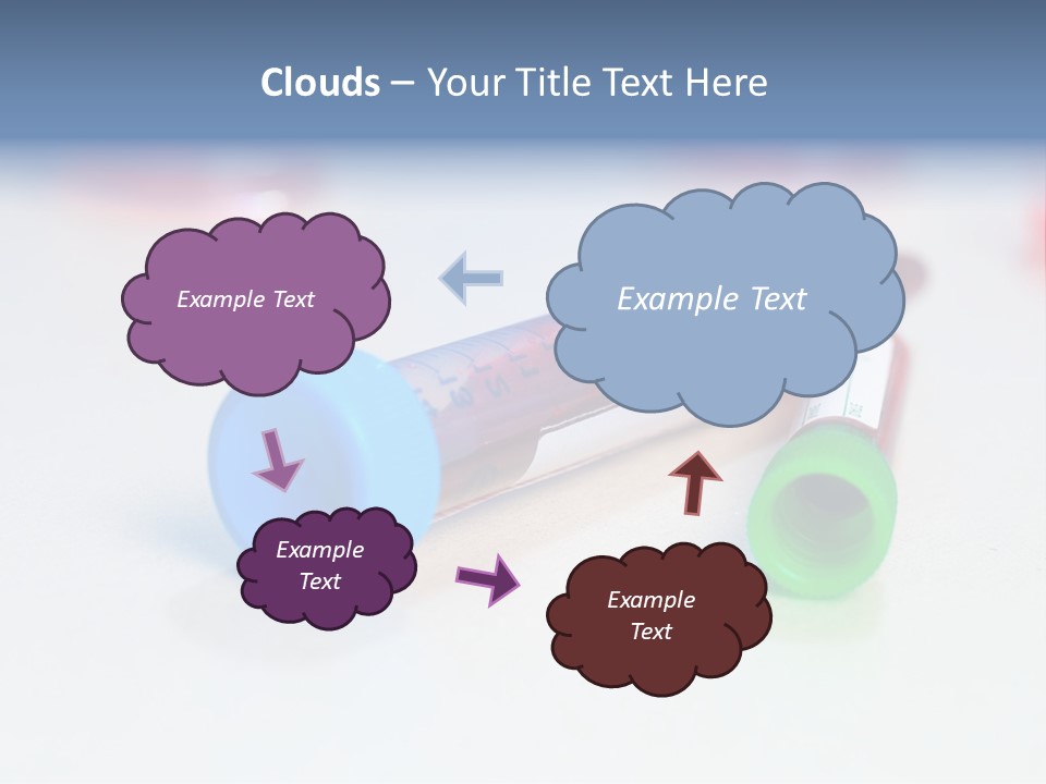 A Medical Powerpoint Presentation Is Displayed On A Table PowerPoint Template