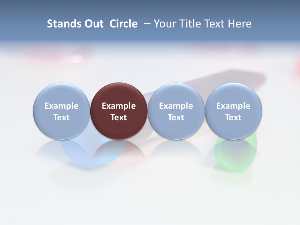 A Medical Powerpoint Presentation Is Displayed On A Table PowerPoint Template