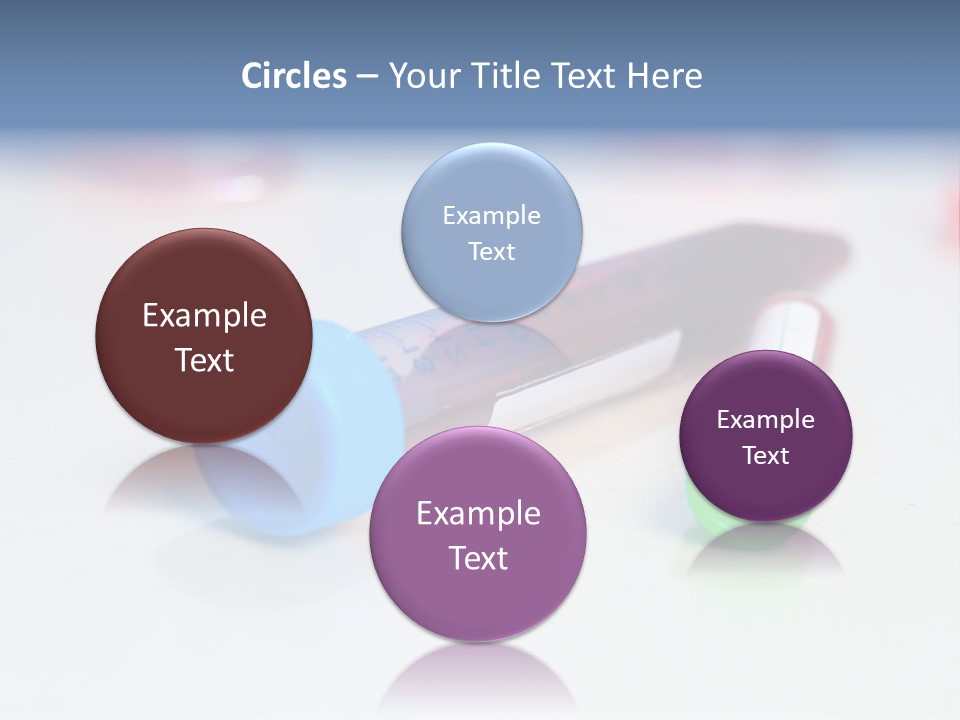 A Medical Powerpoint Presentation Is Displayed On A Table PowerPoint Template