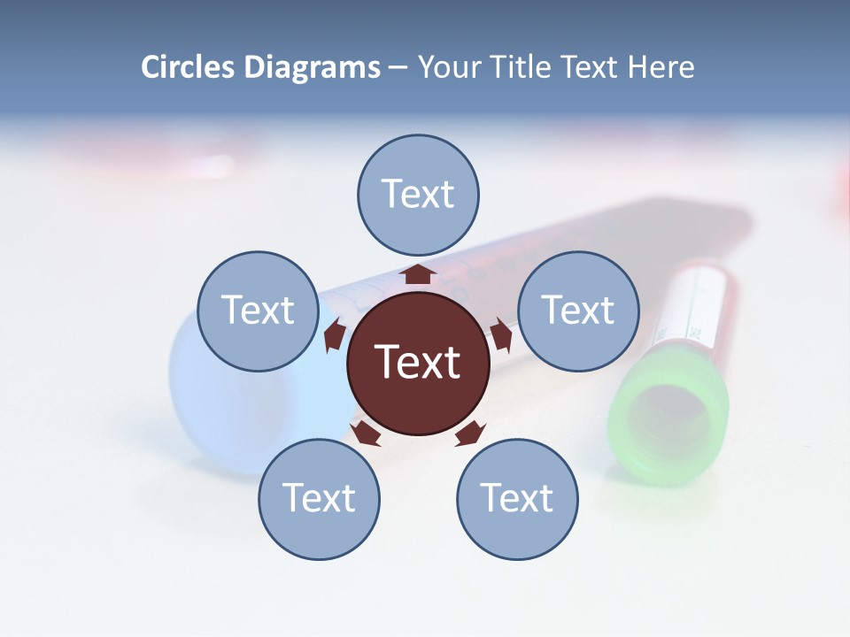 A Medical Powerpoint Presentation Is Displayed On A Table PowerPoint Template