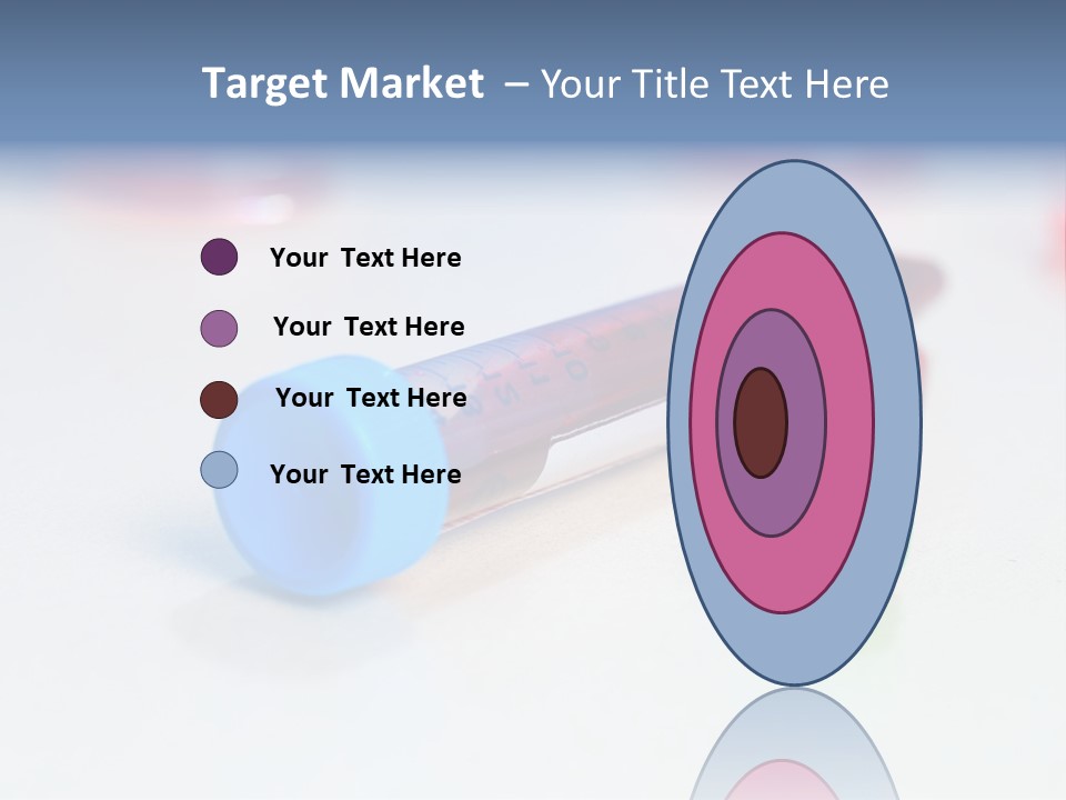 A Medical Powerpoint Presentation Is Displayed On A Table PowerPoint Template