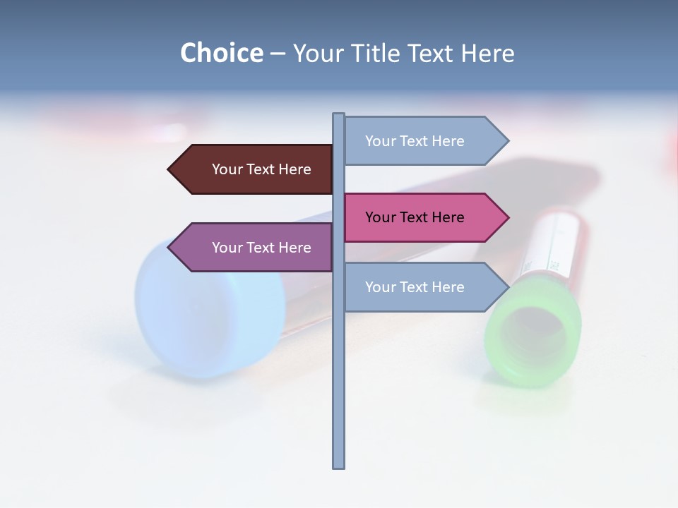 A Medical Powerpoint Presentation Is Displayed On A Table PowerPoint Template