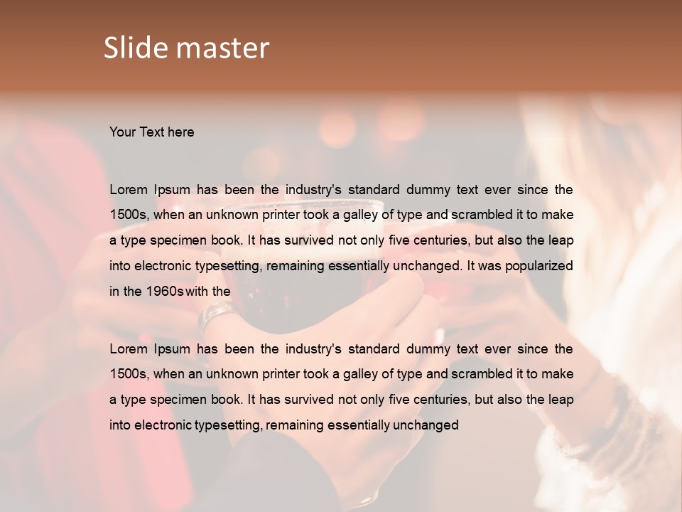 Toasting Feast Beer PowerPoint Template