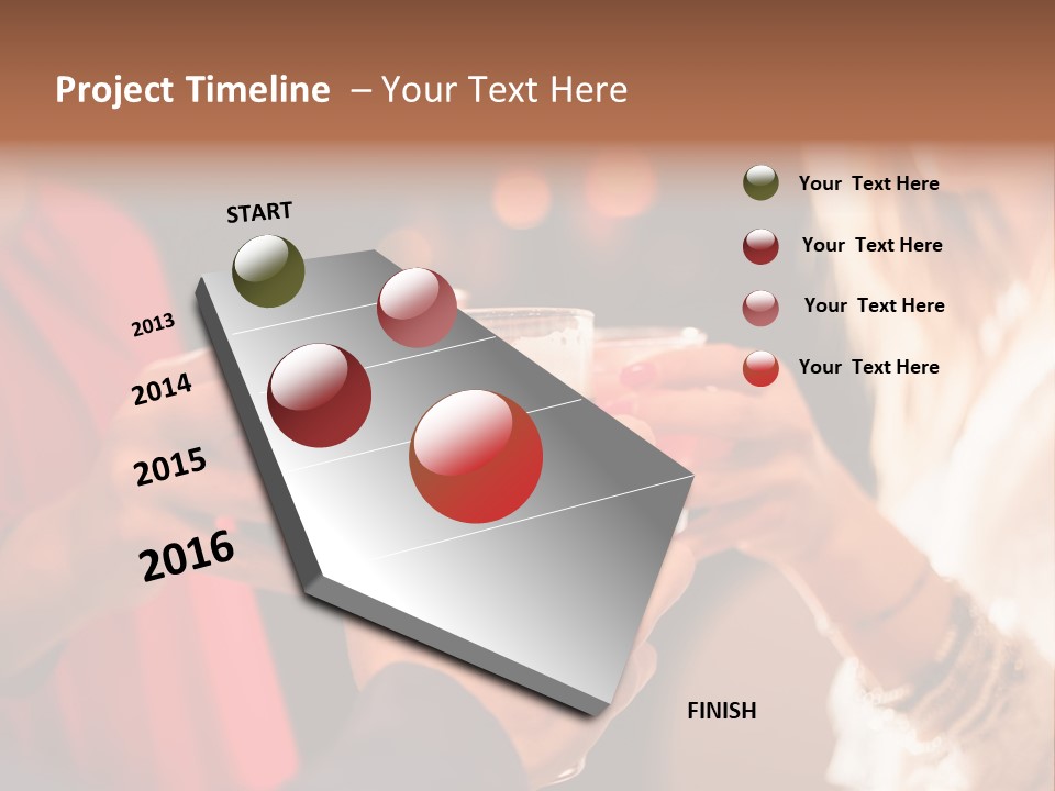 Toasting Feast Beer PowerPoint Template