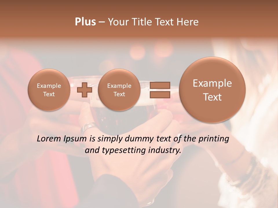 Toasting Feast Beer PowerPoint Template