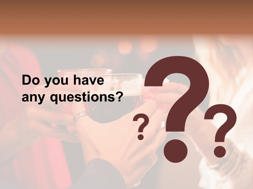 Toasting Feast Beer PowerPoint Template