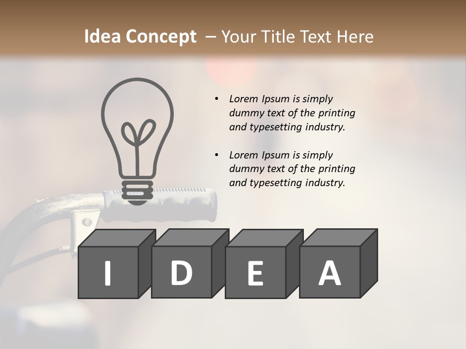 Put Colors Set PowerPoint Template