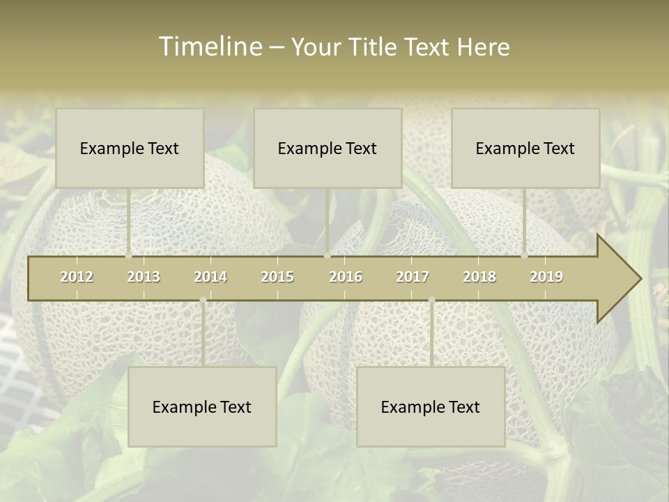 Souvenir Summer Harvest PowerPoint Template