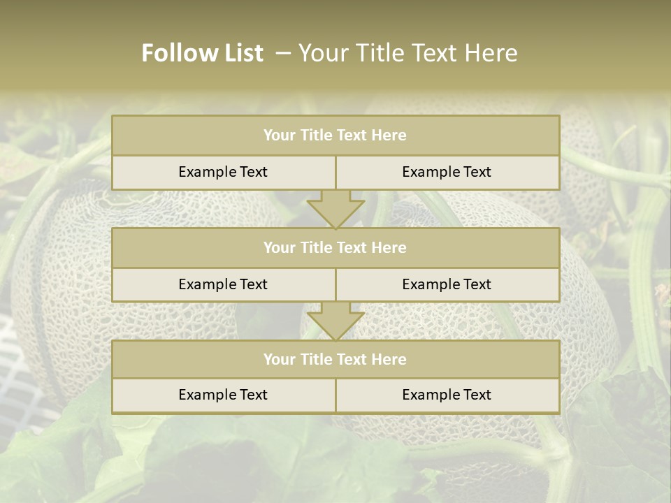 Souvenir Summer Harvest PowerPoint Template