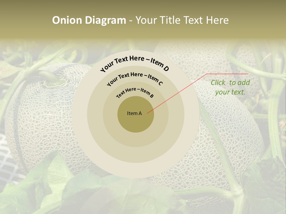 Souvenir Summer Harvest PowerPoint Template