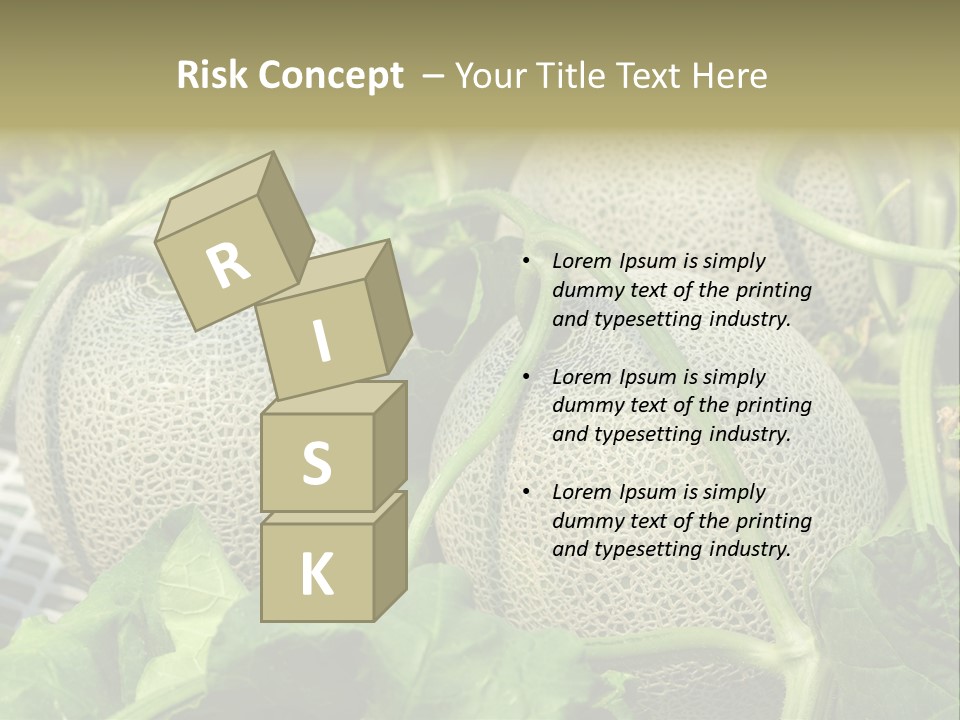 Souvenir Summer Harvest PowerPoint Template