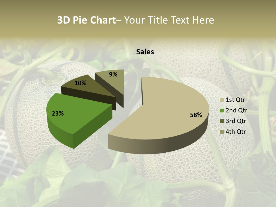 Souvenir Summer Harvest PowerPoint Template