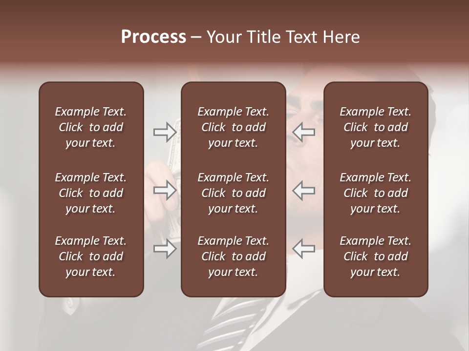 Indulgence Dollar Arrogant PowerPoint Template