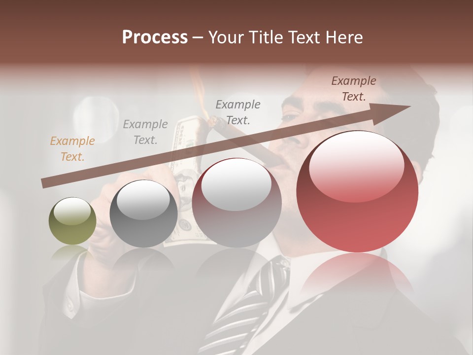 Indulgence Dollar Arrogant PowerPoint Template