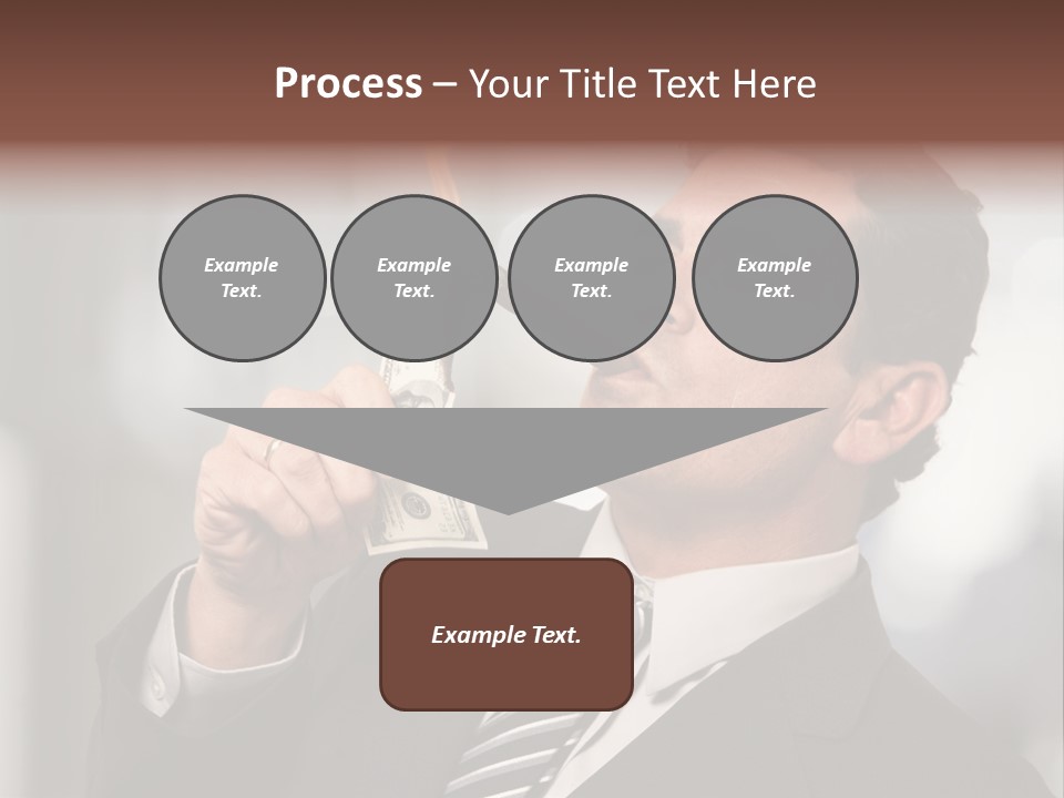 Indulgence Dollar Arrogant PowerPoint Template