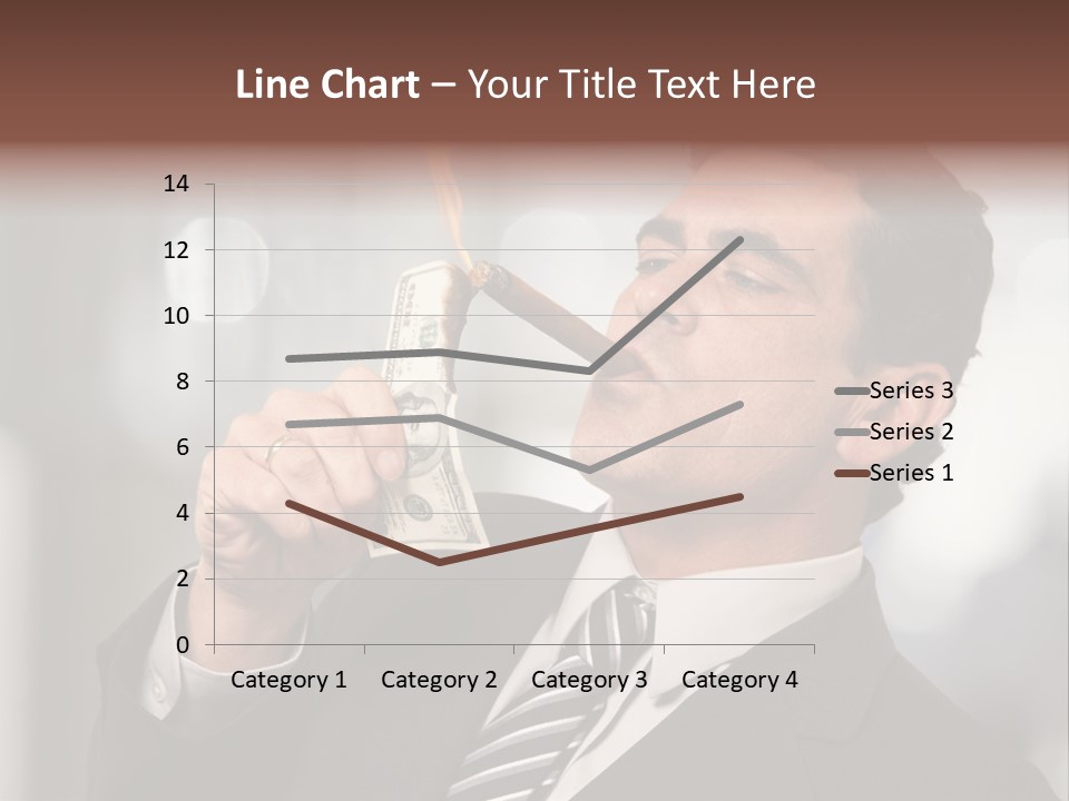 Indulgence Dollar Arrogant PowerPoint Template