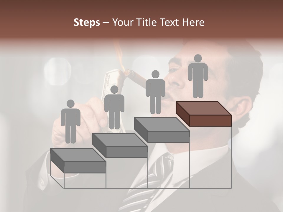 Indulgence Dollar Arrogant PowerPoint Template