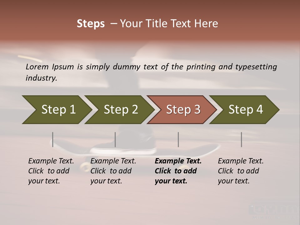 Adrenaline Jeans Sneakers PowerPoint Template