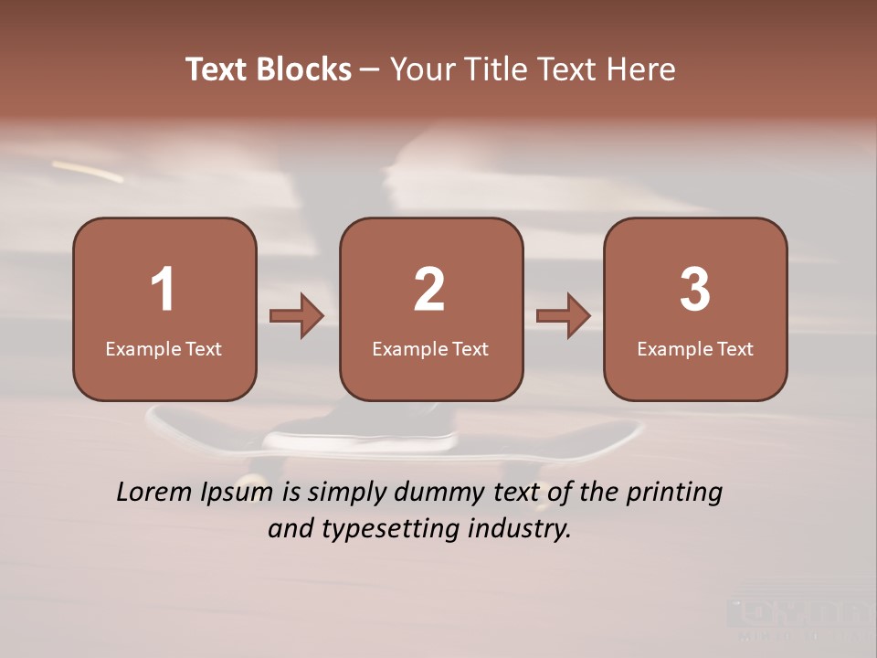 Adrenaline Jeans Sneakers PowerPoint Template