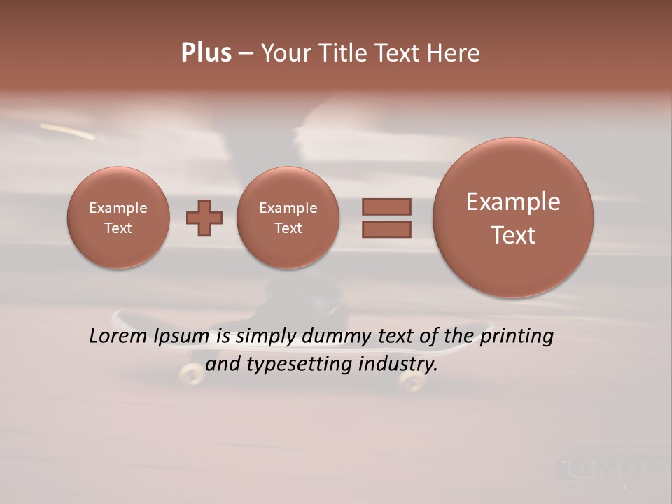 Adrenaline Jeans Sneakers PowerPoint Template