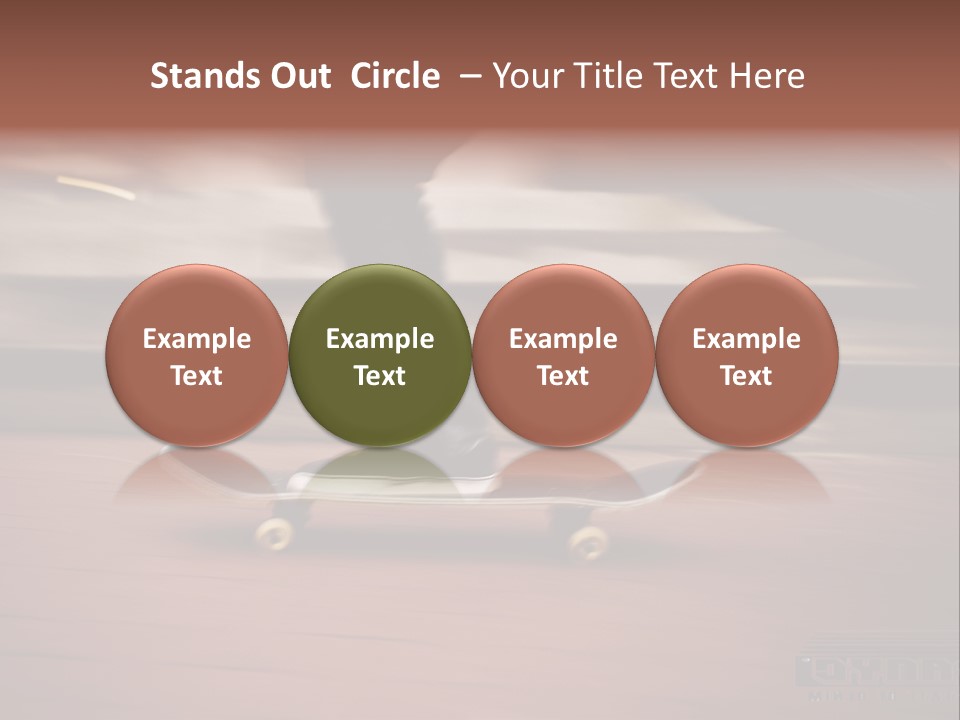 Adrenaline Jeans Sneakers PowerPoint Template