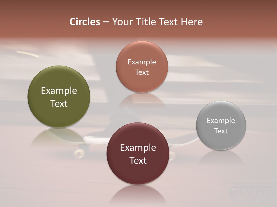 Adrenaline Jeans Sneakers PowerPoint Template