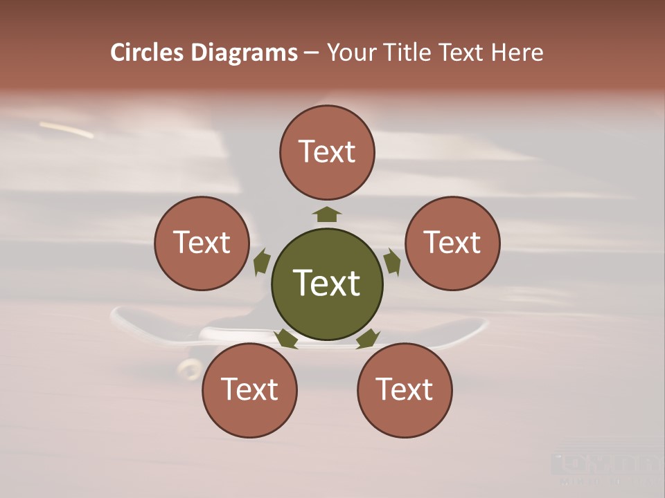 Adrenaline Jeans Sneakers PowerPoint Template