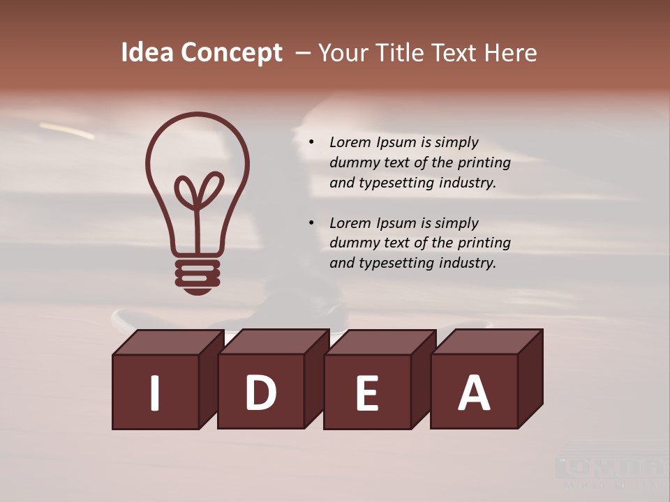 Adrenaline Jeans Sneakers PowerPoint Template