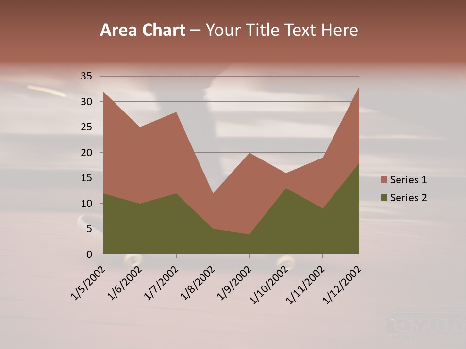 Adrenaline Jeans Sneakers PowerPoint Template
