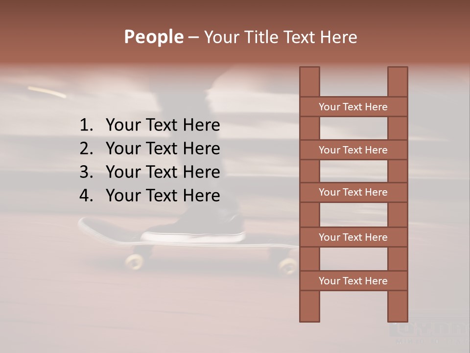 Adrenaline Jeans Sneakers PowerPoint Template