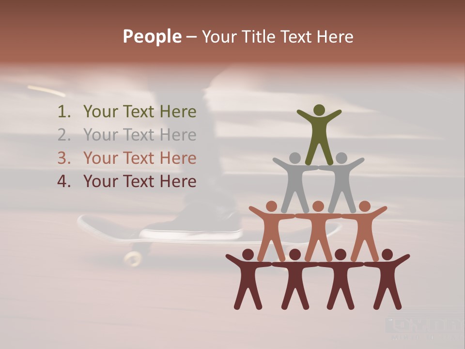 Adrenaline Jeans Sneakers PowerPoint Template