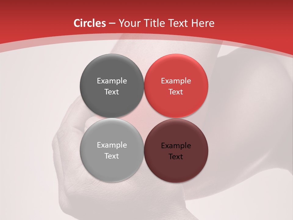 A Person Holding Their Arm In Pain Powerpoint Presentation PowerPoint Template