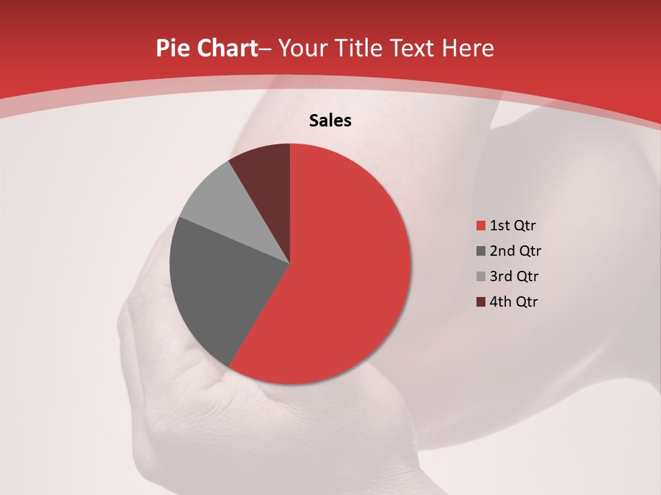 A Person Holding Their Arm In Pain Powerpoint Presentation PowerPoint Template