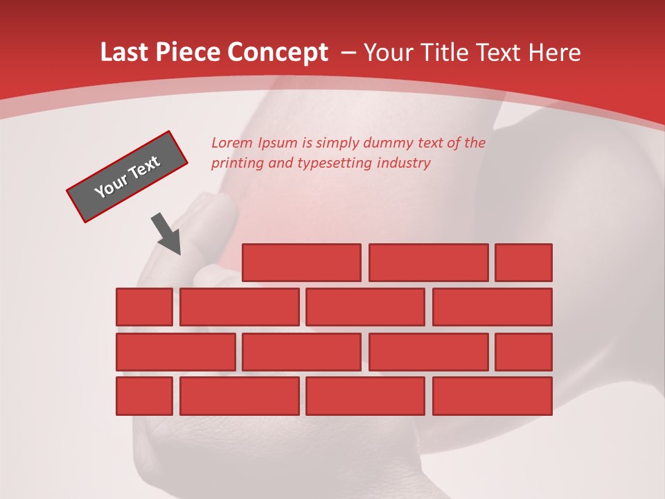 A Person Holding Their Arm In Pain Powerpoint Presentation PowerPoint Template