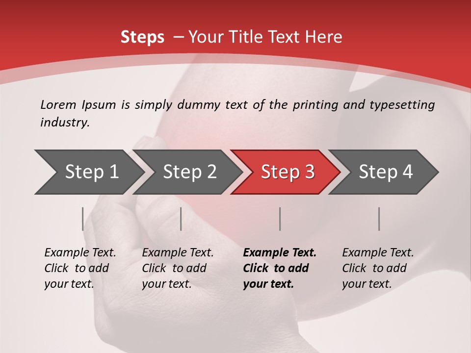 A Person Holding Their Arm In Pain Powerpoint Presentation PowerPoint Template