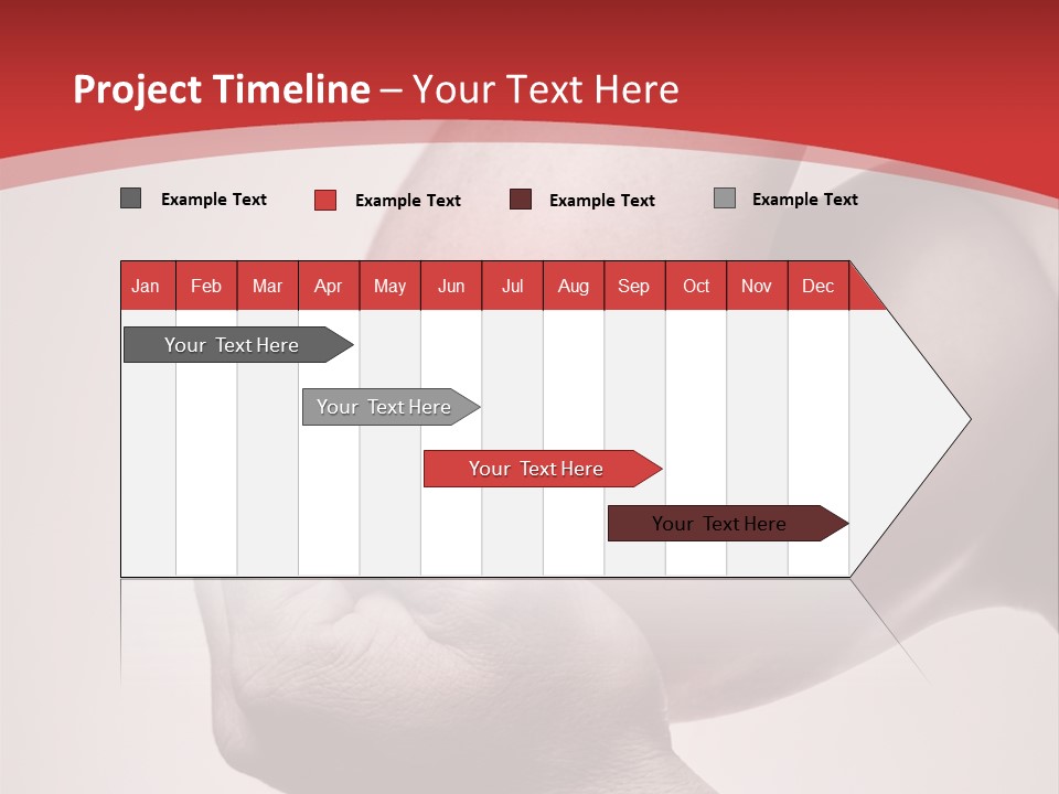 A Person Holding Their Arm In Pain Powerpoint Presentation PowerPoint Template