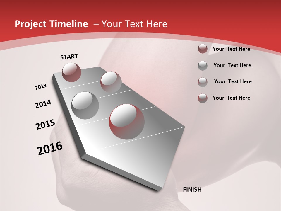 A Person Holding Their Arm In Pain Powerpoint Presentation PowerPoint Template