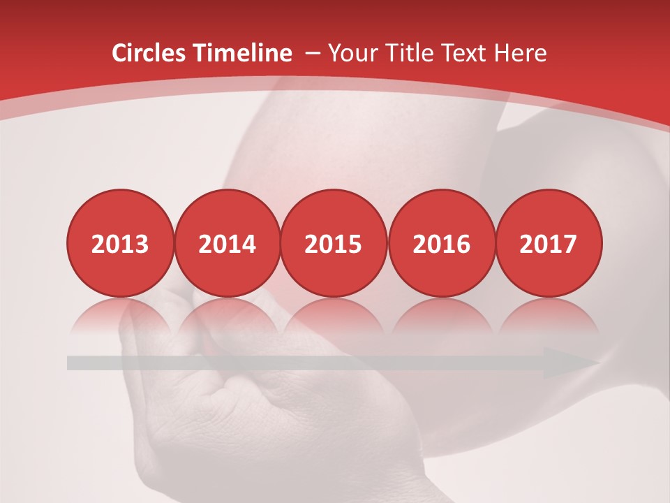 A Person Holding Their Arm In Pain Powerpoint Presentation PowerPoint Template