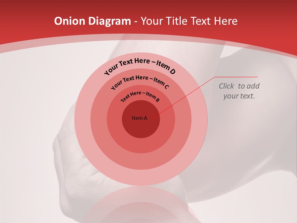 A Person Holding Their Arm In Pain Powerpoint Presentation PowerPoint Template